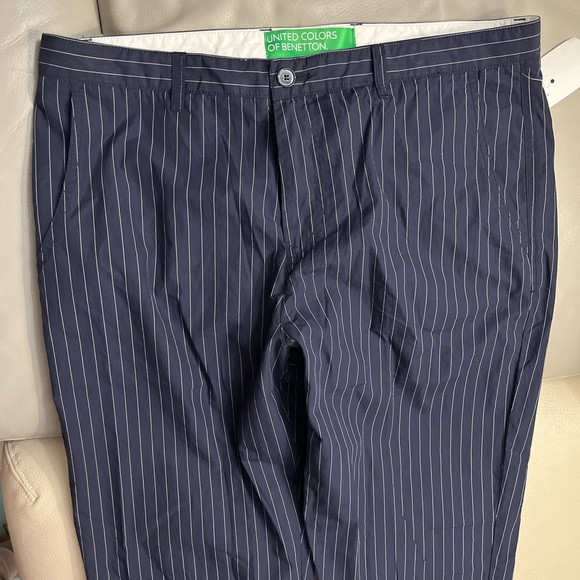 NWT - United Colors of Benetton Men’s Suit Pants - EU Size 52 / US Size 36 - Picture 2 of 7